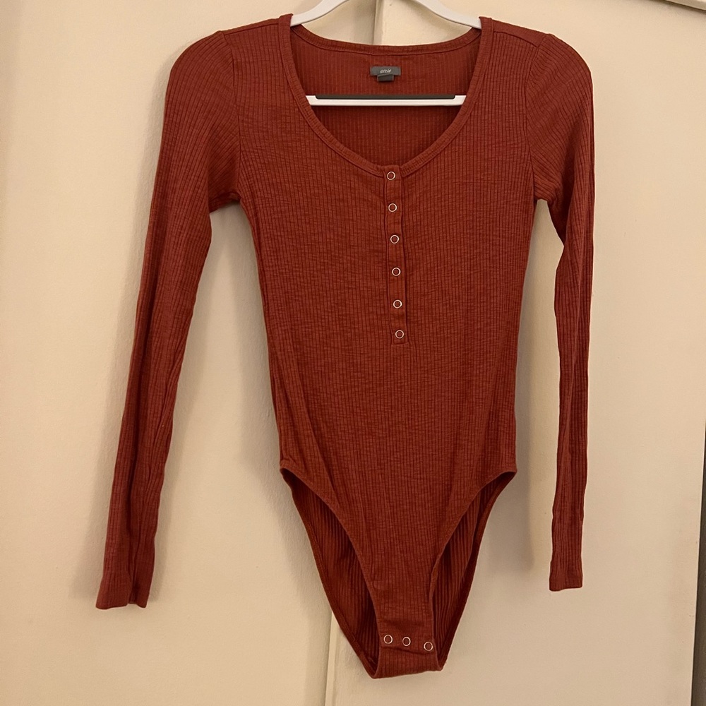 Burnt Orange Body Suit